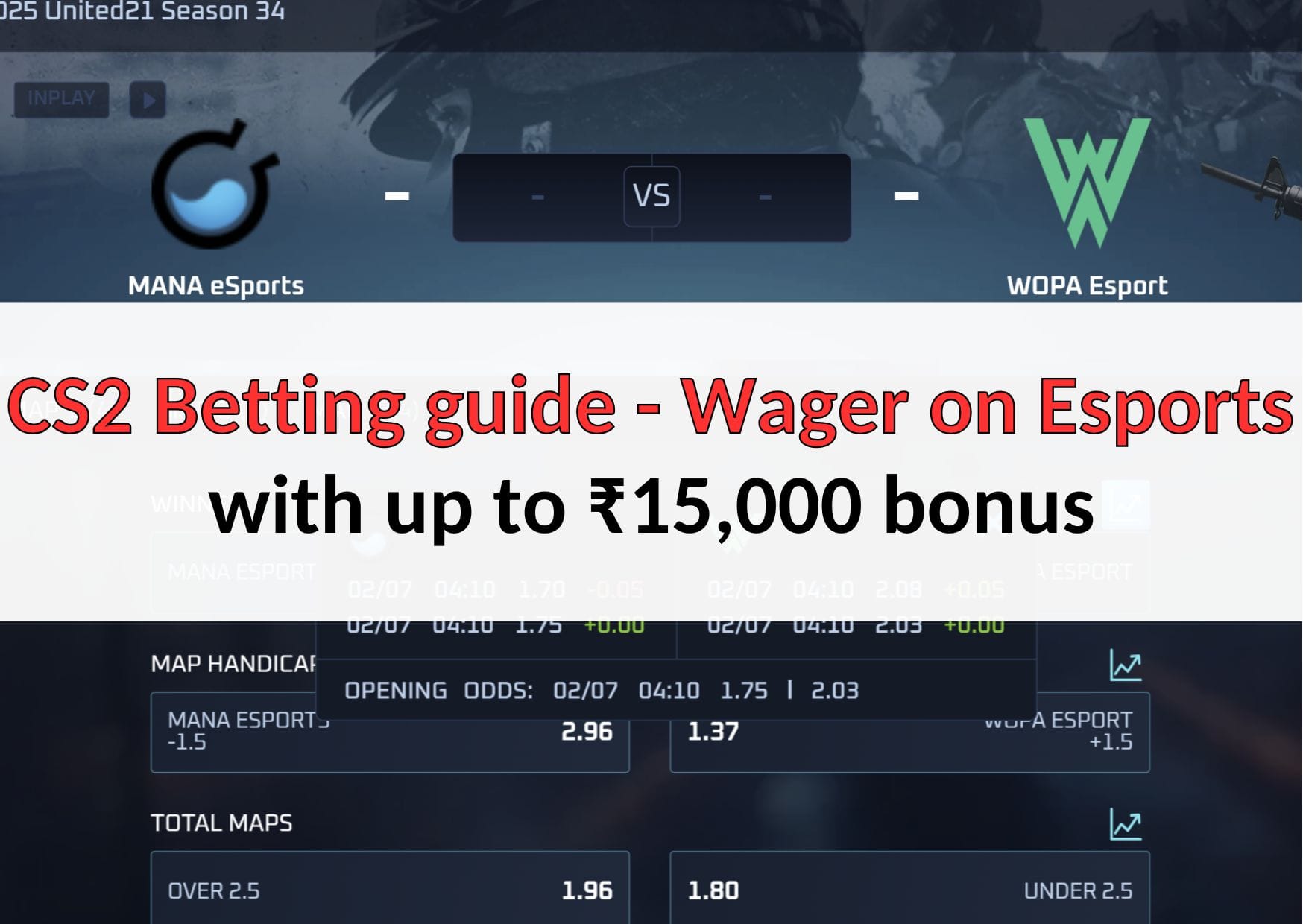 CS2 ไกด์ Being – Wager on Esports